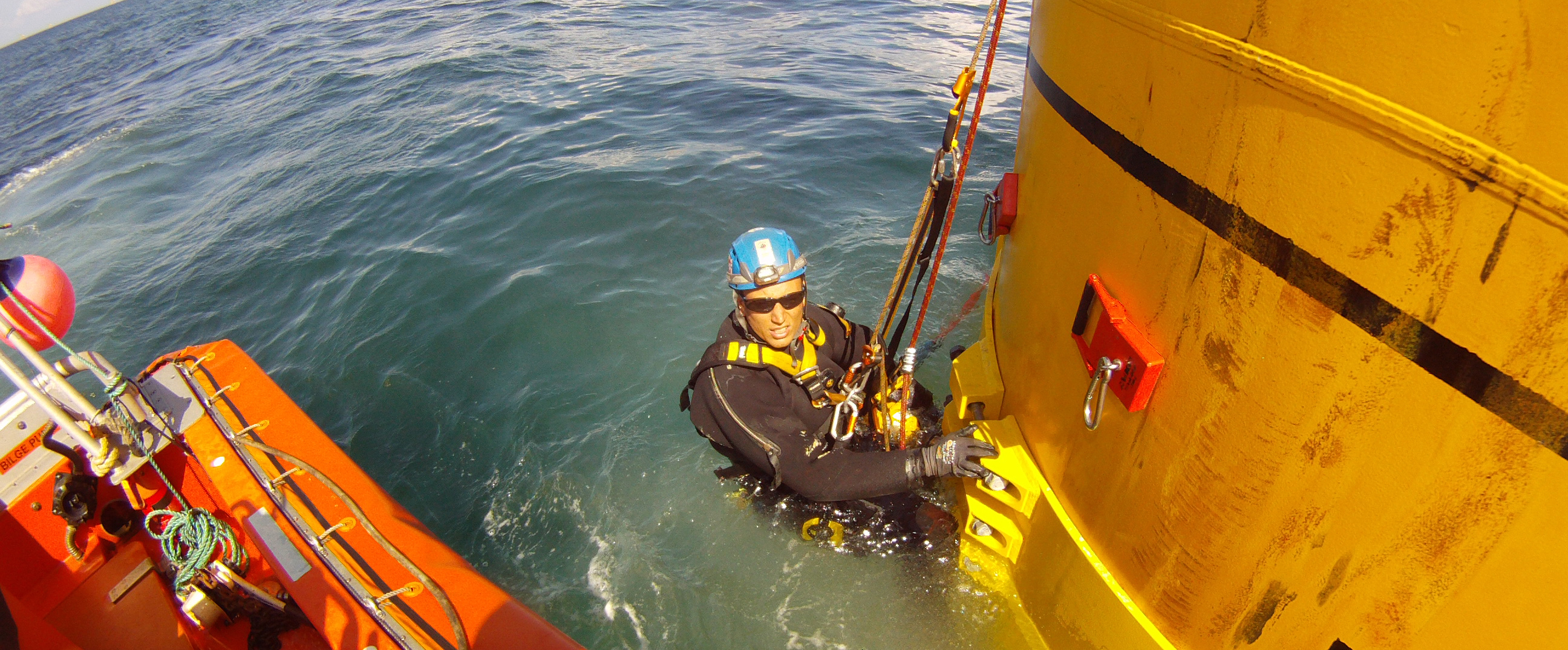 Execution of Inshore and Offshore diving work